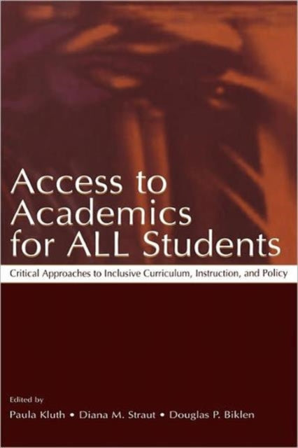 Book cover of: Access To Academics for All Students