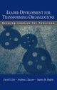 Book cover of: Leader Development for Transforming Organizations