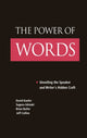 Book cover of: Power of Words. By: David S. Kaufer