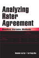 Book cover of: Analyzing Rater Agreement. By: Alexander von Eye