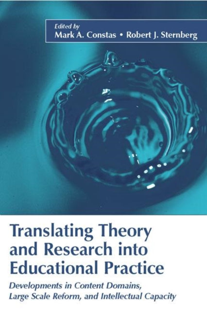 Book cover of: Translating Theory and Research Into Educational Practice