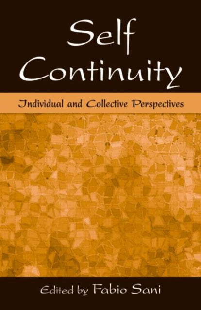 Book cover of: Self Continuity