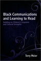 Book cover of: Black Communications and Learning to Read. By: Terri Meier