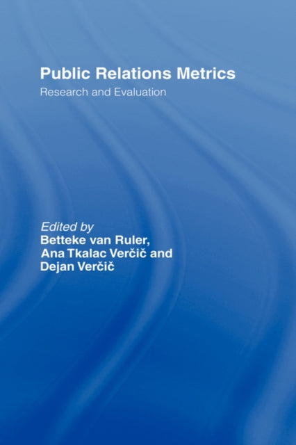Book cover of: Public Relations Metrics