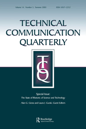 The State of Rhetoric of Science and Technology