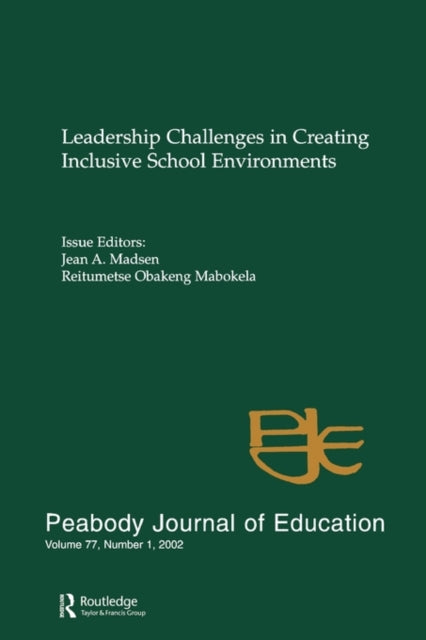 Book cover of: Leadership Challenges in Creating inclusive School Environments