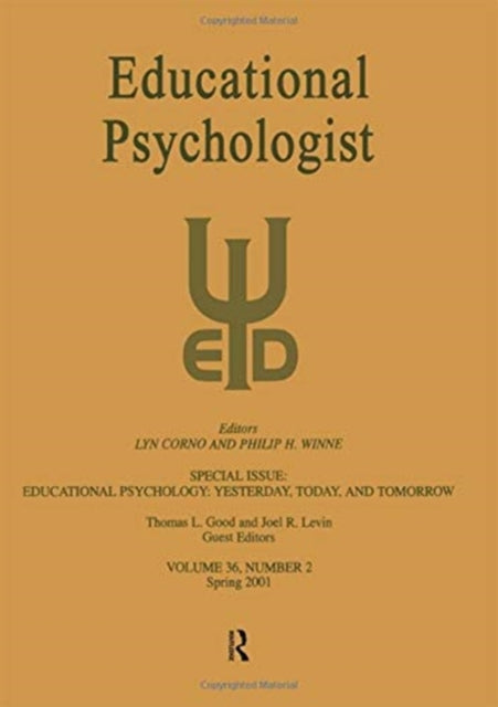 Book cover of: Educational Psychology