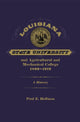 Book cover of: Louisiana State University and Agricultural and Mechanical College, 1860-1919. By: Paul E. Hoffman