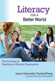 Book cover of: Literacy for a Better World. By: Laura Schneider VanDerPloeg