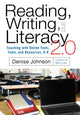 Book cover of: Reading, Writing, and Literacy 2.0. By: Denise Johnson