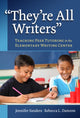 Book cover of: They're All Writers. By: Jennifer Sanders