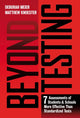 Book cover of: Beyond Testing. By: Deborah Meier