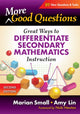 Book cover of: More Good Questions. By: Marian Small