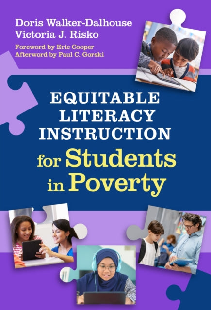 Book cover of: Equitable Literacy Instruction for Students in Poverty. By: Doris Walker-Dalhouse