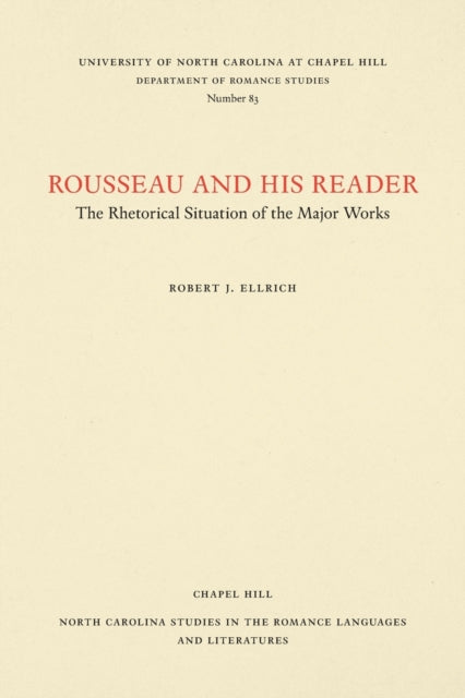 Book cover of: Rousseau and His Reader