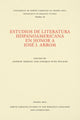Book cover of: Estudios De Literatura Hispanoamericana En Honor a Jose J. Arrom. By: Andrew P. Debicki
