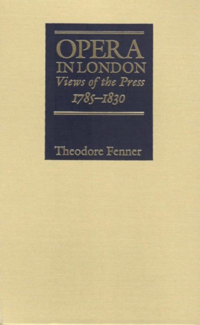 Book cover of: Opera in London