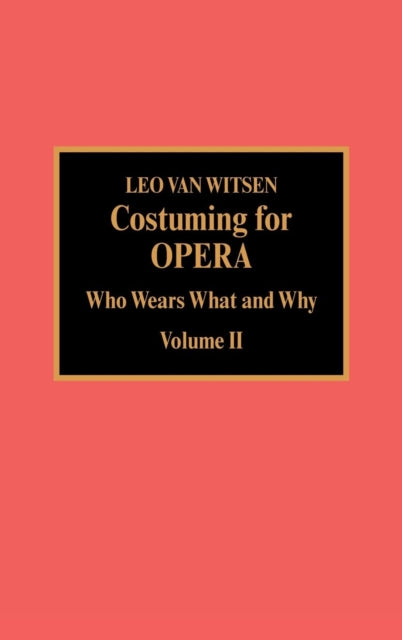 Book cover of: Costuming for Opera