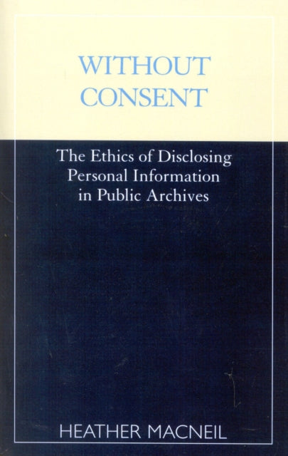 Book cover of: Without Consent. By: Heather MacNeil