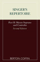 Book cover of: Singer's Repertoire, Part II. By: Berton Coffin