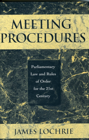 Meeting Procedures