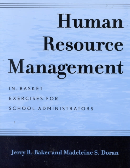 Book cover of: Human Resource Management. By: Jerry R. Baker