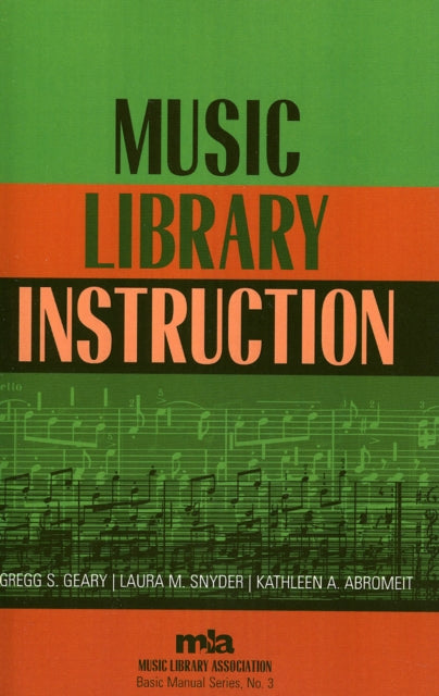 Book cover of: Music Library Instruction. By: Campana Deborah