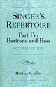 Book cover of: Singer's Repertoire, Part IV. By: Berton Coffin