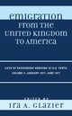 Book cover of: Emigration from the United Kingdom to America. By: Ira A. Glazier