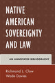 Book cover of: American Indian Sovereignty and Law