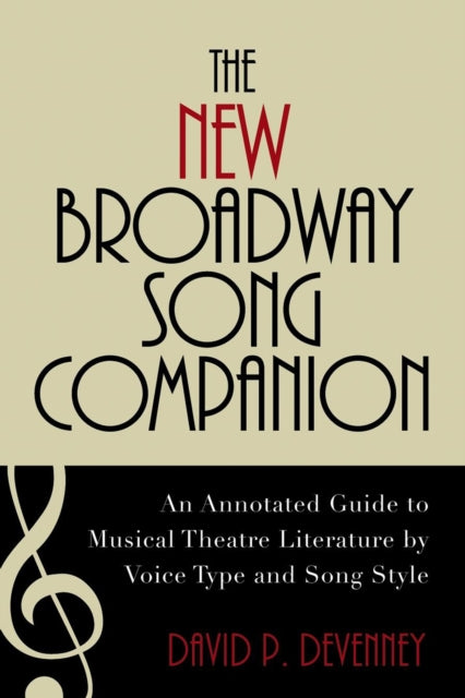 Book cover of: New Broadway Song Companion. By: David P. DeVenney