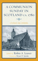 Book cover of: Communion Sunday in Scotland ca. 1780. By: Logan, John