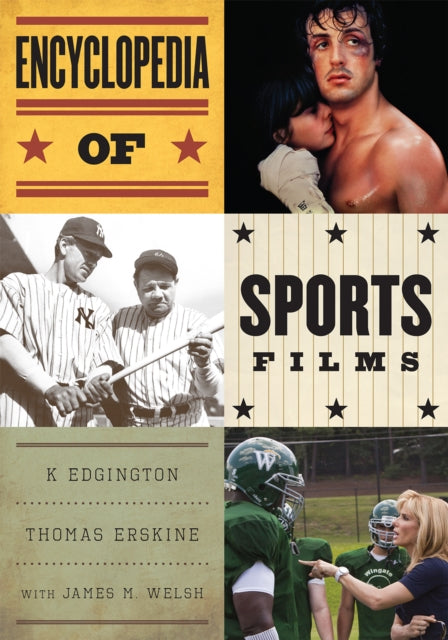 Book cover of: Encyclopedia of Sports Films. By: K. Edgington