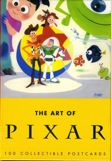 Book cover of: Art of Pixar Animation Studios Postcards