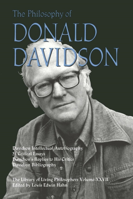 Book cover of: Philosophy of Donald Davidson. By: Lewis Edwin Hahn