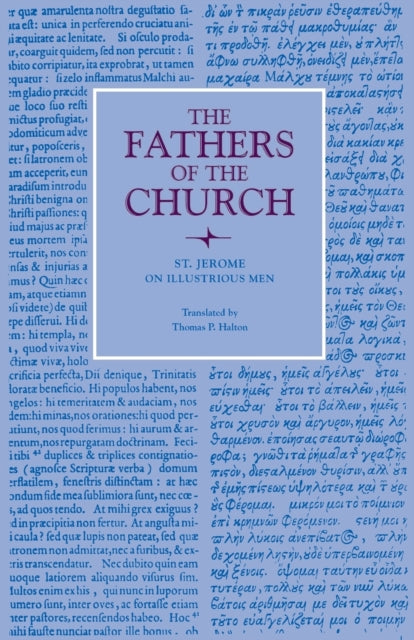 Book cover of: On Illustrious Men. By: St Jerome
