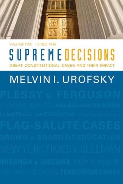Book cover of: Supreme Decisions, Volume 2