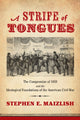 Book cover of: Strife of Tongues. By: Stephen E. Maizlish