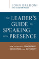 Book cover of: Leader's Guide to Speaking with Presence