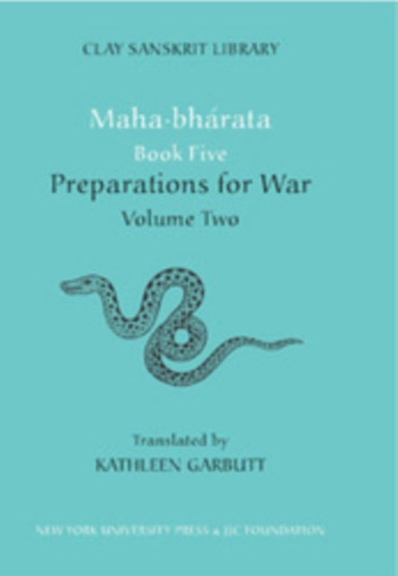 Book cover of: Mahabharata Book Five (Volume 2)