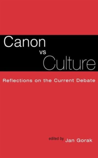 Book cover of: Canon Vs. Culture. By: Jan Groak