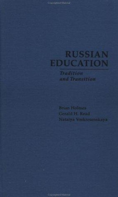 Book cover of: Russian Education