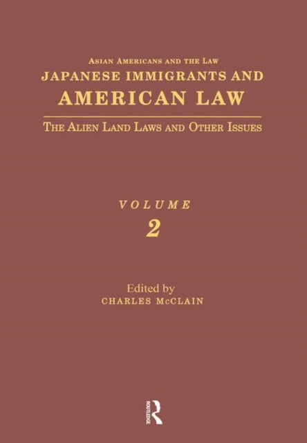 Book cover of: Japanese Immigrants and American Law