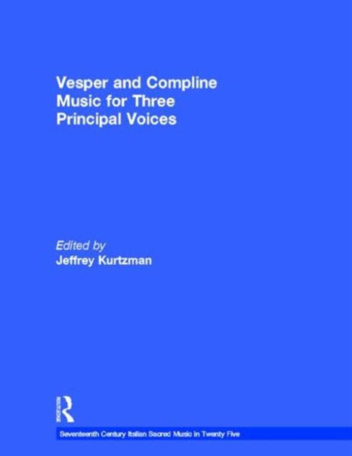 Book cover of: Vesper and Compline Music for Three Principal Voices