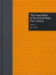 Book cover of: Song Index of the Enoch Pratt Free Library