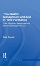 Book cover of: Total Quality Management and Just-in-Time Purchasing