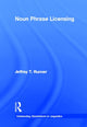 Book cover of: Noun Phrase Licensing