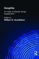Book cover of: SongCite. By: W. Goodfellow