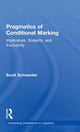 Book cover of: Pragmatics of Conditional Marking. By: San Hirshkowith