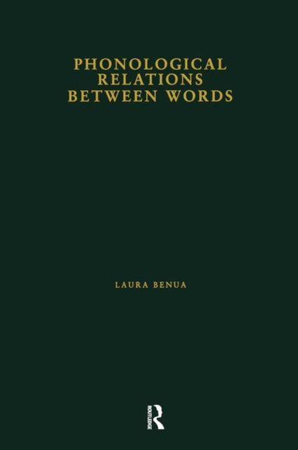 Book cover of: Phonological Relations Between Words